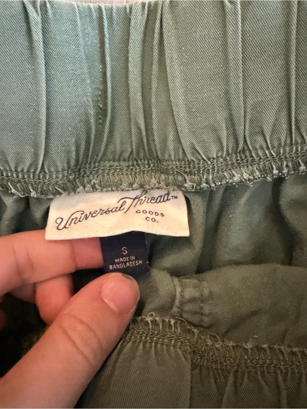 Universal Thread Olive Drawstring Joggers - Picture 3 of 3